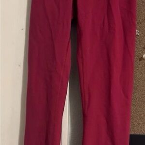Lululemon Athletica Burgundy Leggings